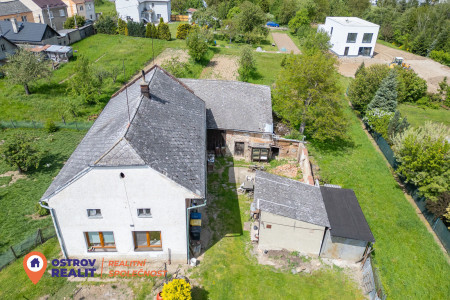 Prodej, rodinný dům, pozemek 4293 m2, Nasobůrky, Litovel