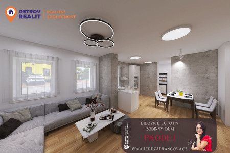 Prodej, Rodinný dům, 141 m², Bílovice-Lutotín