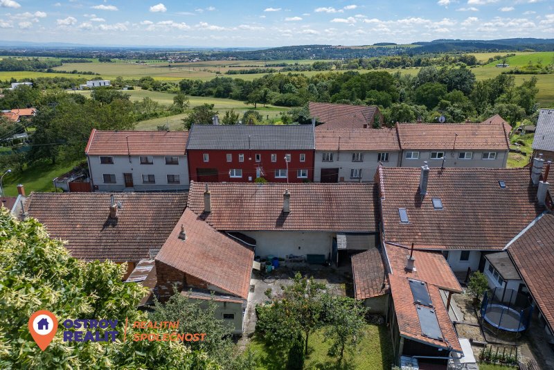 Prodej, řadový rodinný dům, pozemek 709 m2, Ohrozim