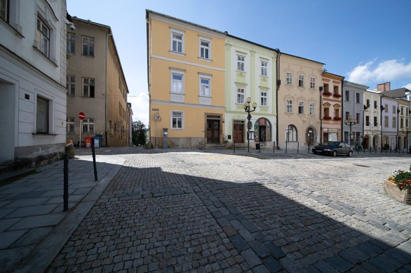 Prodej, cihlový byt 3+1, ul. nám. Míru, centrum města Šumperk