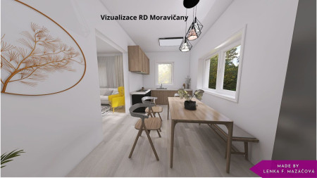 Prodej, rodinný dům, 69,3 m2, Moravičany