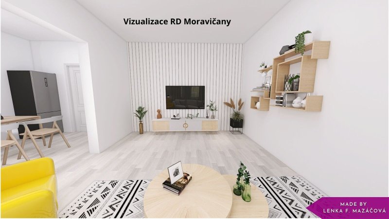 Prodej, rodinný dům, 69,3 m2, Moravičany