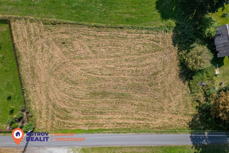 Prodej, stavební parcela, 861m2 Vernířovice