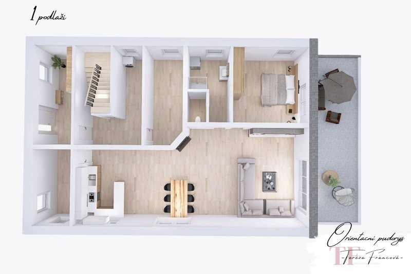 Prodej, Rodinný dům, 6+kk, 2 793 m², Lešany