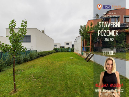 Prodej, stavební pozemek, 304 m2, Brodek u Prostějova