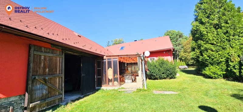 Prodej, rodinný dům, pozemek 3 181 m², Suchdol - Labutice