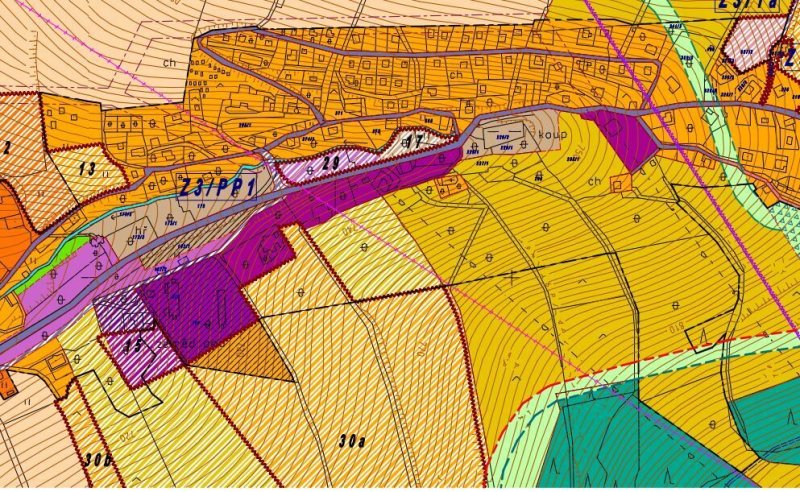 Prodej, stavební pozemek, 1077 m2, Čenkovice, Buková Hora