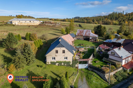 Prodej, zemědělská usedlost, 4898 m2, Sedm Dvorů