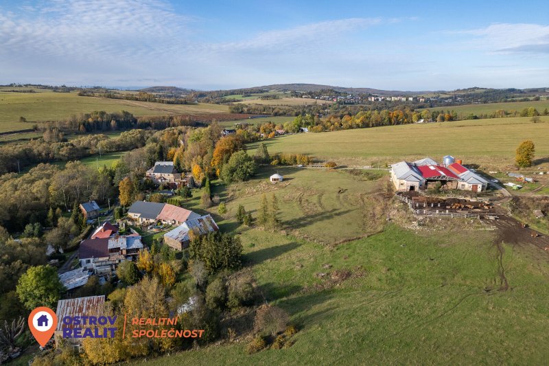 Prodej, zemědělská usedlost, 4898 m2, Sedm Dvorů