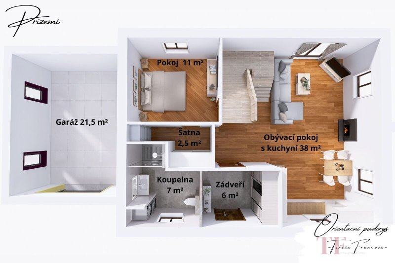 Prodej rodinného domu s plochou 171 m2 a zahradou 820 m2 v obci Vícov