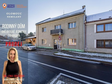 Prodej, rodinný dům, 262 m2, Olomouc - Nemilany